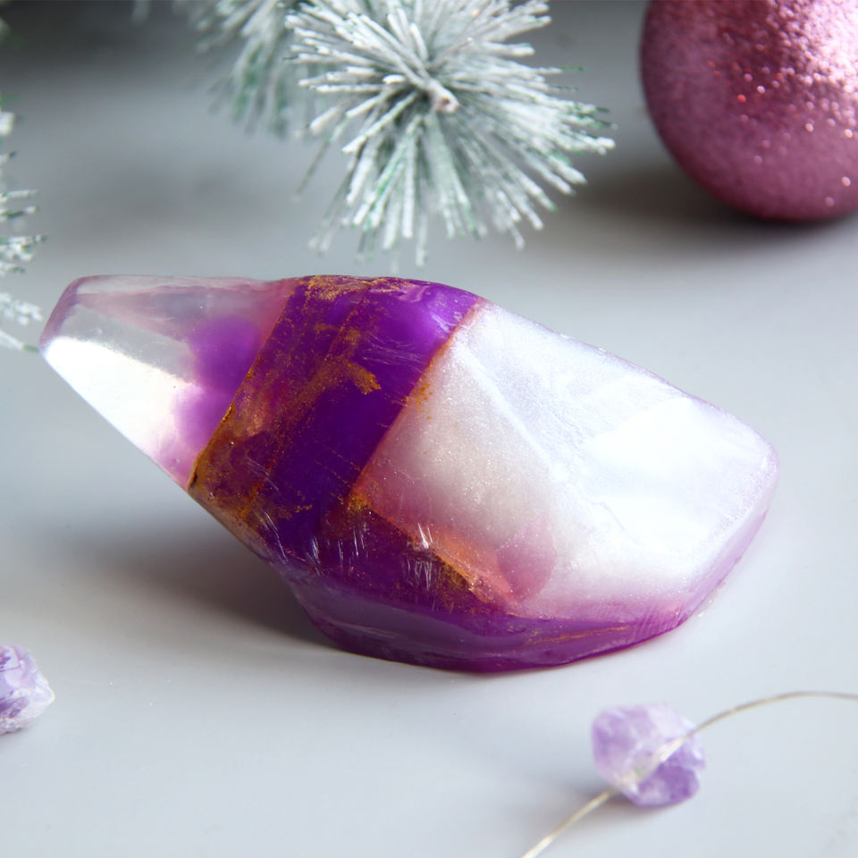 Sabonete de cristal personalizado