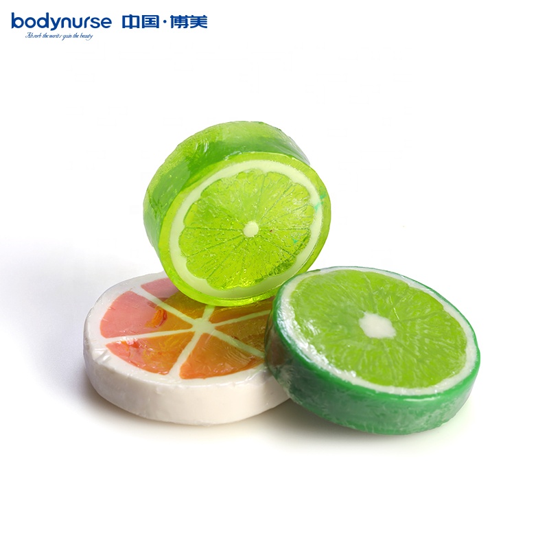 Sabonete clareador de pele em formato de fruta de marca própria