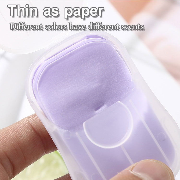 Folhas de sabonete portáteis por atacado e OEM