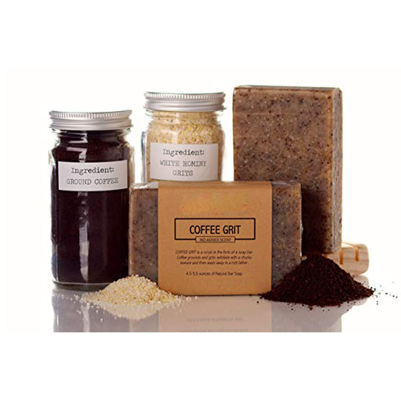 Sabonete esfoliante de café personalizado