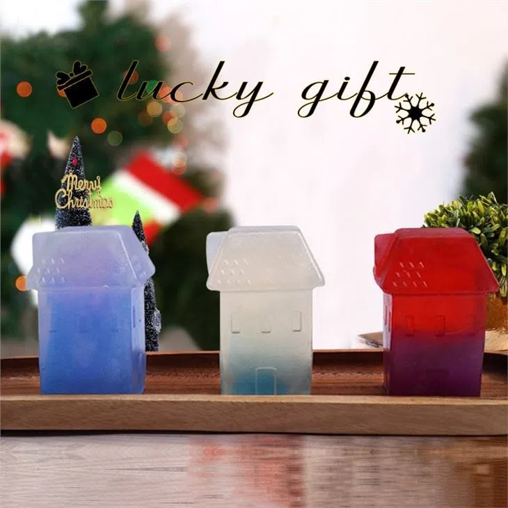 Sabonete de Natal de marca própria