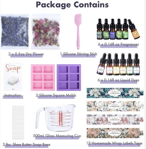 Kit de sabão personalizado por atacado