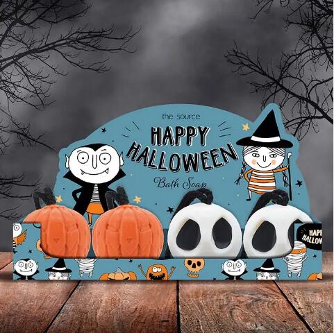 Conjunto de sabonete personalizado para Halloween no atacado