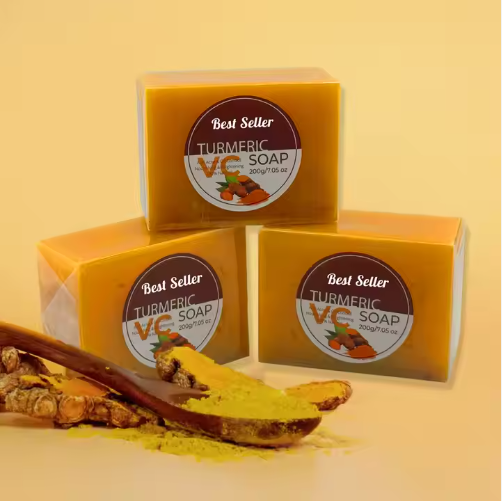 Sabonete vegano de marca própria para rosto