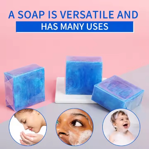 Sabonete Em Barra Azul Com Marca Própria