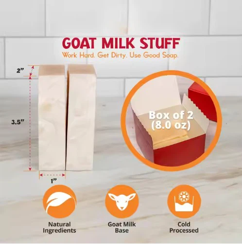 Sabonete de leite de cabra personalizado para processo a frio