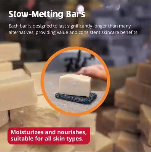 Sabonete de leite de cabra personalizado para processo a frio