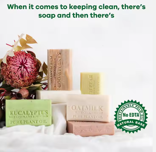 Sabão puro de óleo vegetal OEM