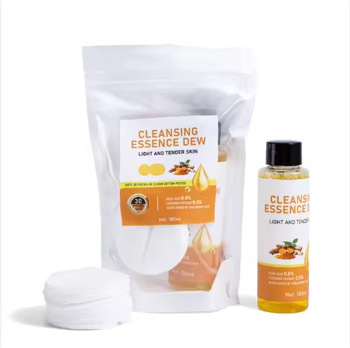 Almofadas de ácido kójico de cúrcuma de marca própria