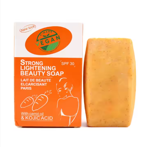 Sabão de cenoura de ácido Kojic de marca privada