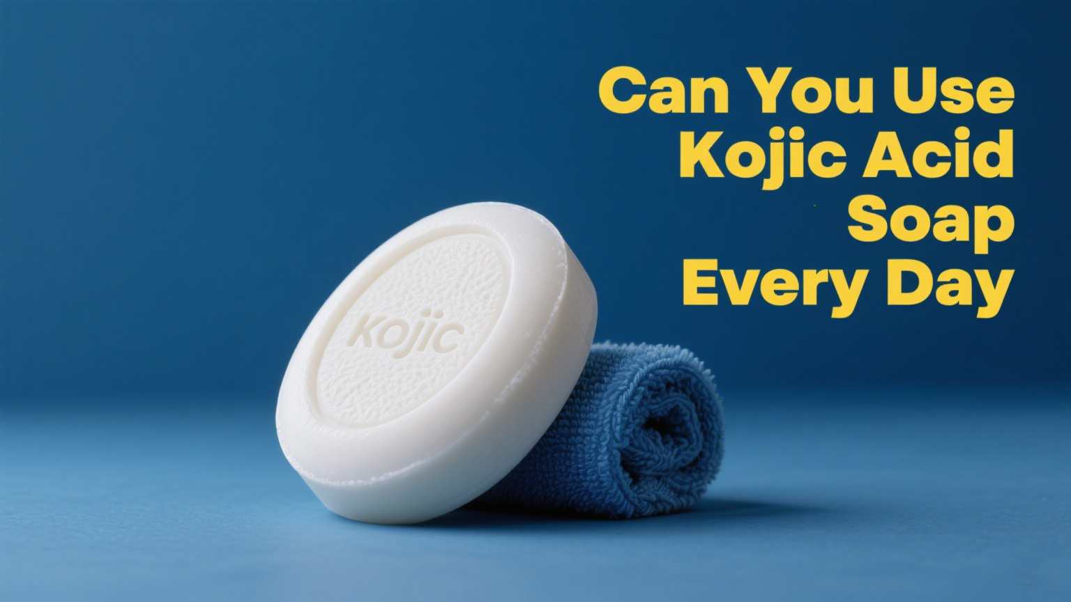 Você pode usar sabão de ácido Kojic todos os dias?  Aqui está o que você precisa saber