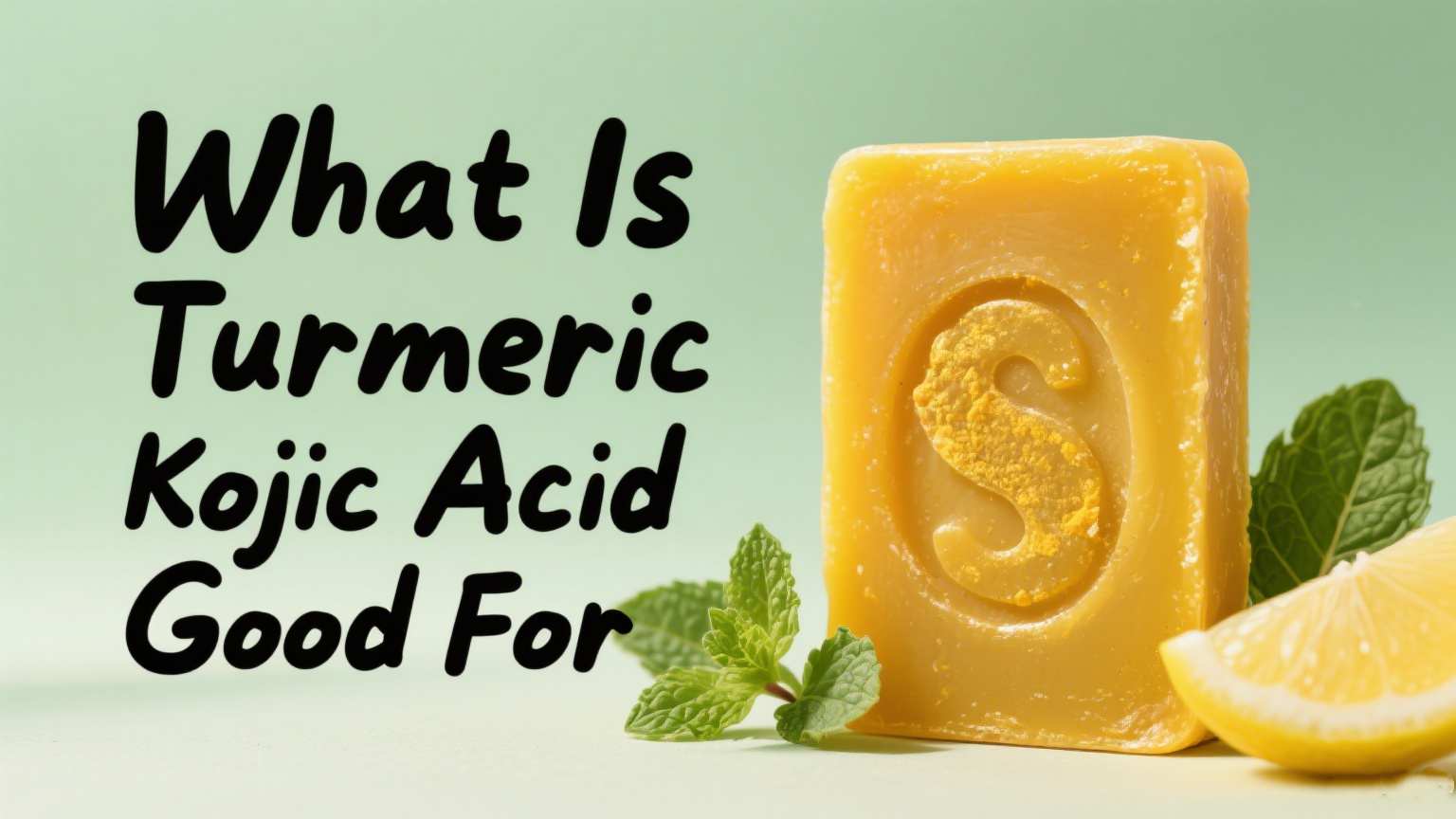 Turmeric Kojic Acid Soap