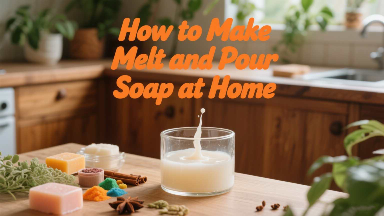 Make Melt and Pour Soap at Home