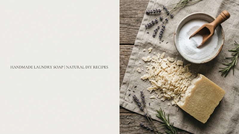 Receita de Sabão de Roupa Artesanal: 2 Métodos Naturais DIY
